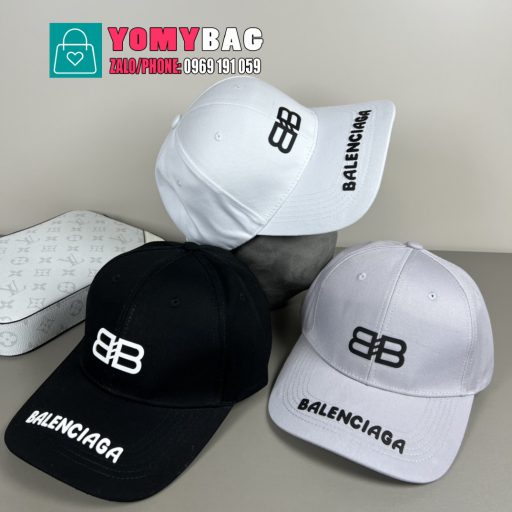 Mũ lưỡi trai balenciaga vải cotton thoáng mát