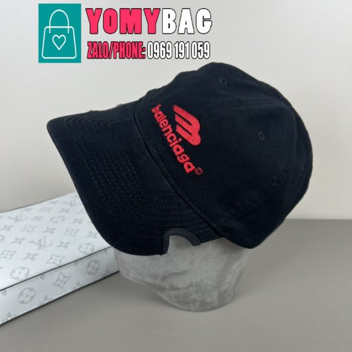 Mũ lưỡi trai balenciga vải cotton thoáng mát