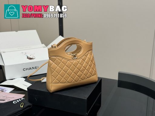 Túi xách Chanel 31bag size 23 cm, túi ô trám