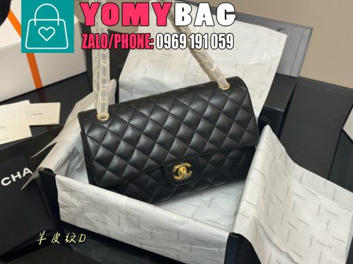 Túi xách chanel cf size 25x16 cm, có 5 màu túi tag vàng