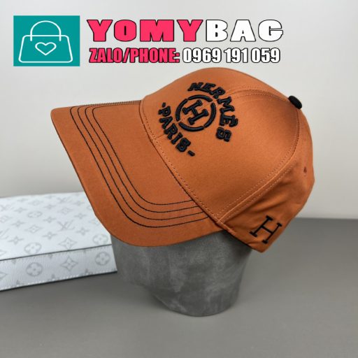 Mũ lưỡi trai hermes, có 3 màu vải cotton thoáng mát