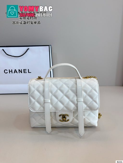 Túi xách Chanel size 25x10x18cm, túi da mềm thiết kế độc đáo