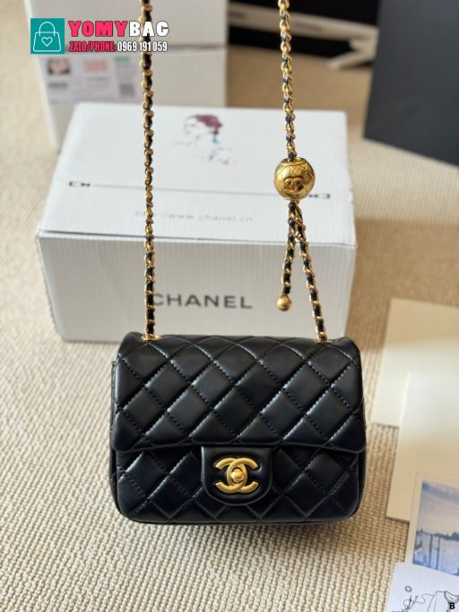 Túi xách đeo chéo chanel size 18 cm, túi nhiều màu sắc lựa chọn rất đẹp