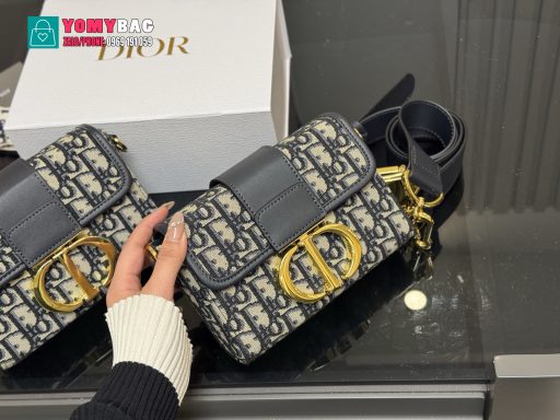 Túi xách đeo chéo Dior size 19 cm, túi dây đeo chéo bản to cá tính
