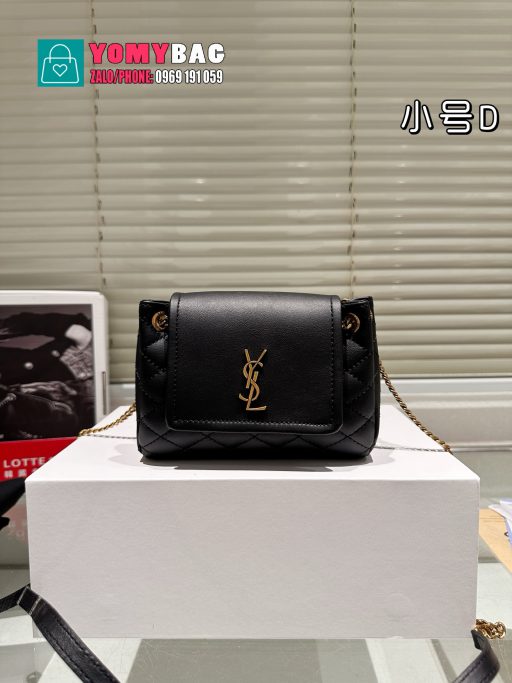 Túi xách đeo chéo Ysl nolita da mềm size 16x12 cm, túi có logo nổi bật và nhiều màu sắc lựa chọn