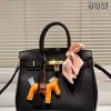 Túi xách cầm tay Hermes birkin màu đen size 30 cm da togo mềm mại tag vàng bắt mắt